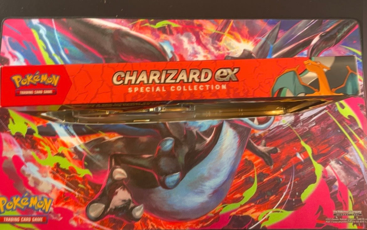 Pokemon TCG Charizard ex Special Collection Box Factory Sealed 5 Booster Packs