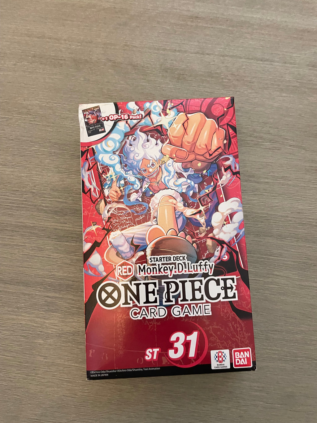 One Piece ST31-ST36 Starter Deck + OP-16 Pack | Random Sealed Deck