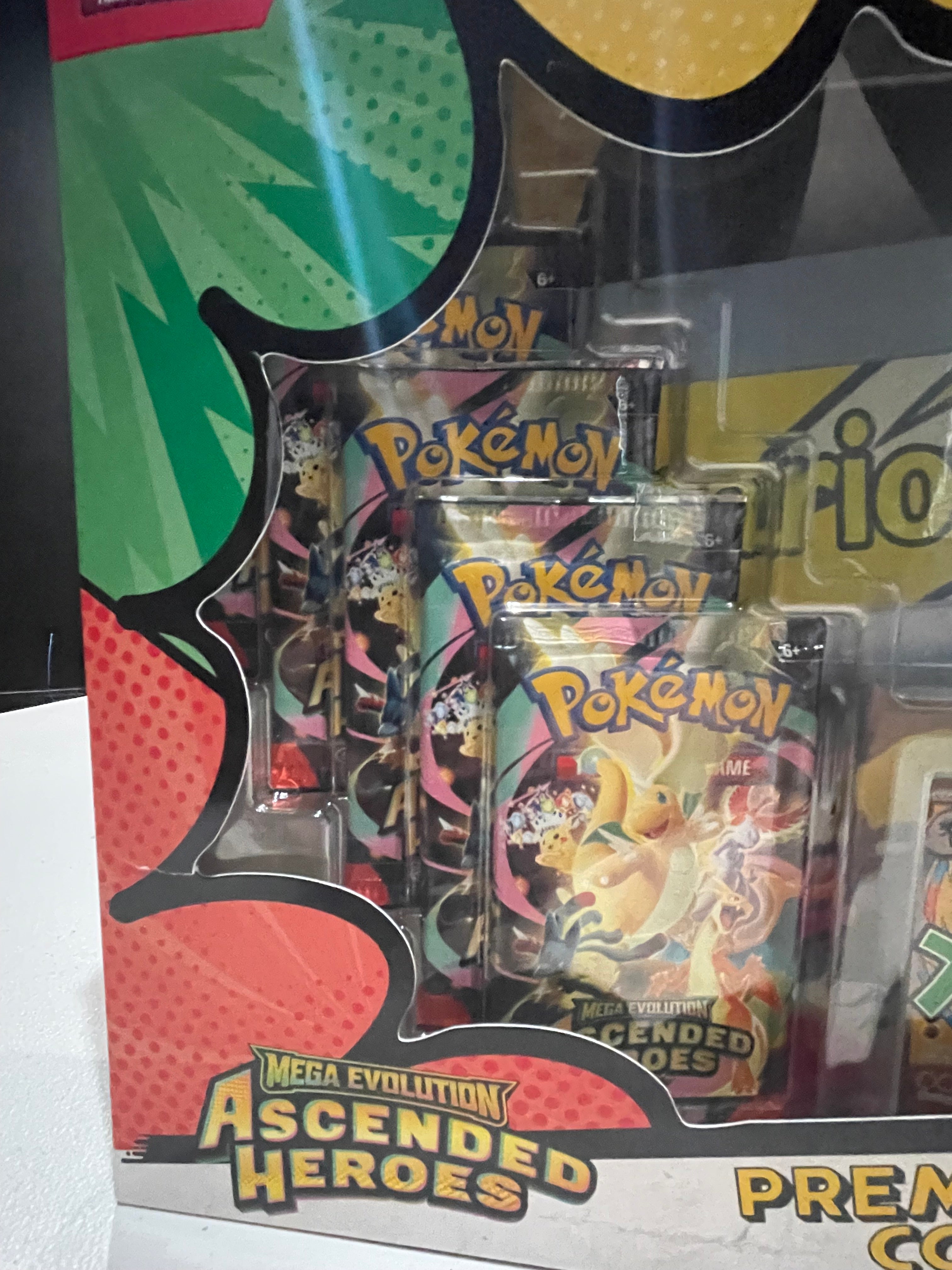 Pokémon TCG Ascended Heroes Mega Lucario Premium Poster Collection Sealed Box
