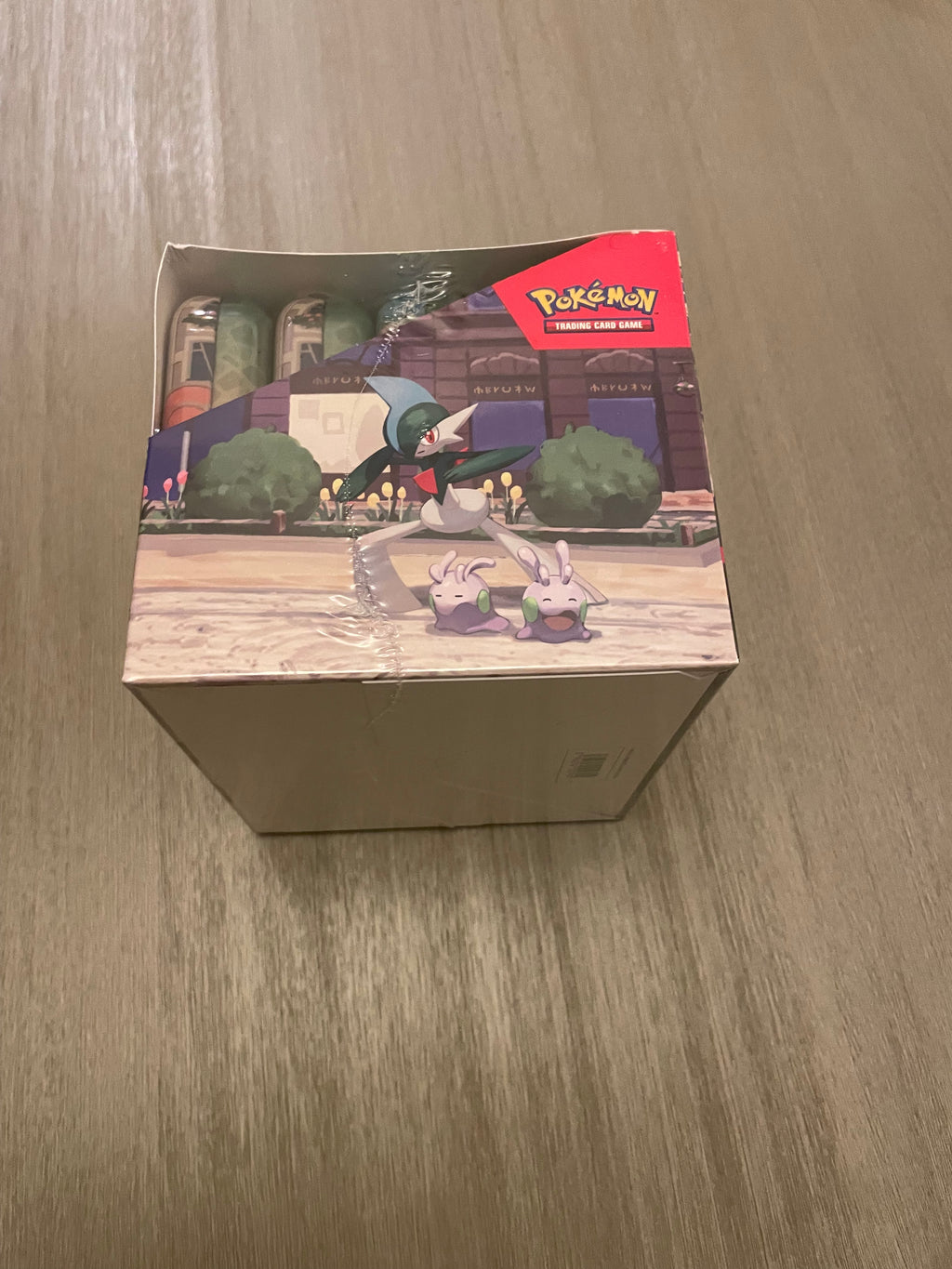 Pokemon TCG Luminose City Tin Display Sealed 10 Tins Mega Evolution English