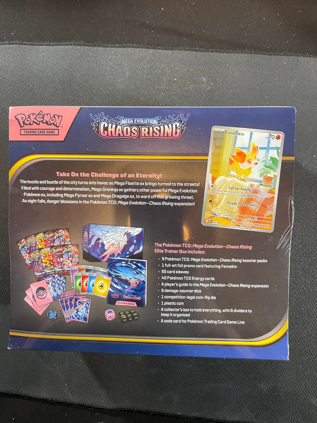 Pokemon TCG Mega Evolution Chaos Rising Elite Trainer Box ETB Sealed New