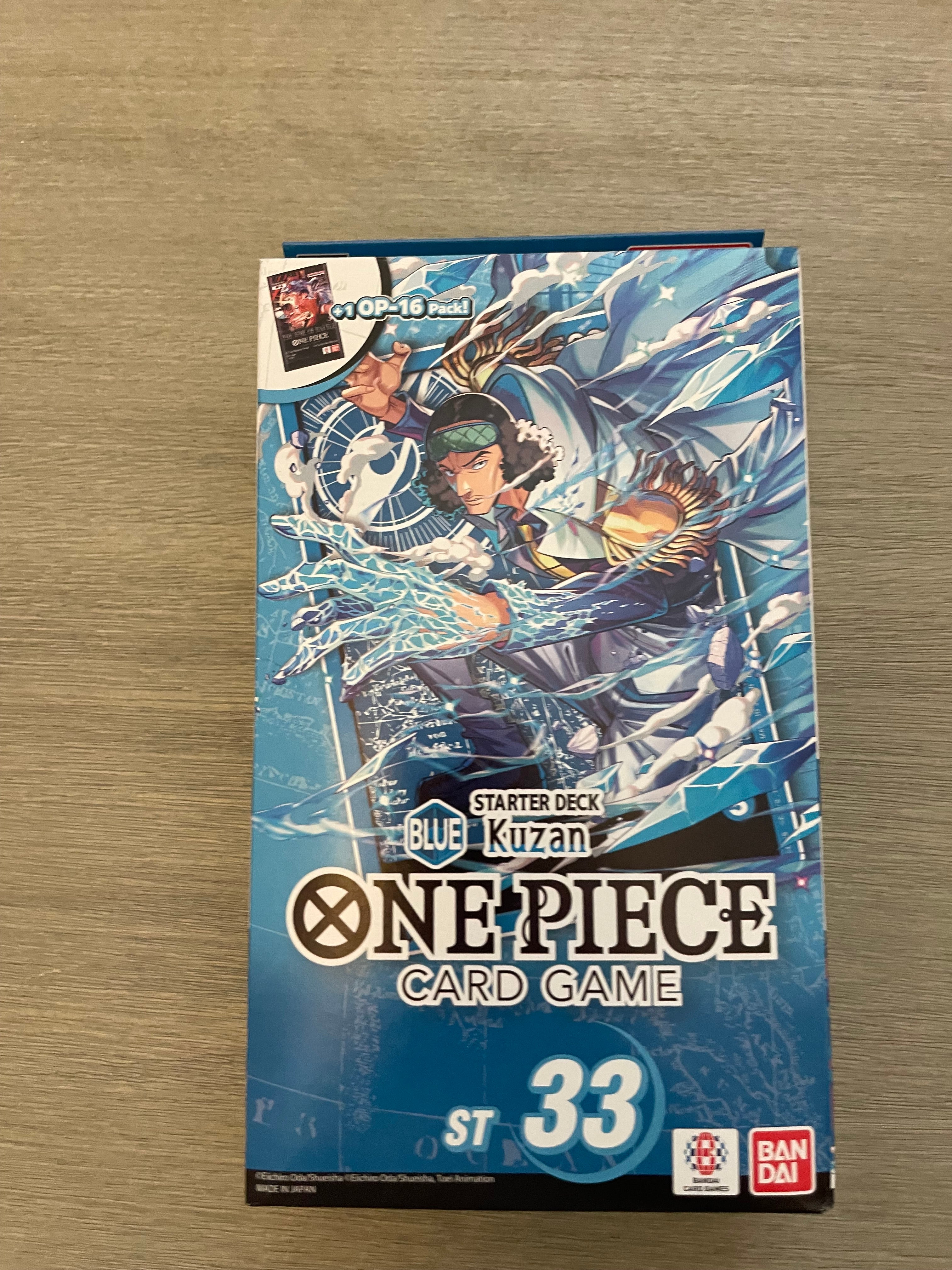 One Piece ST31-ST36 Starter Deck + OP-16 Pack | Random Sealed Deck